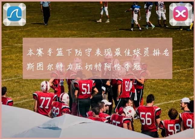 本赛季篮下防守表现最佳球员排名斯图尔特力压切特阿伦夺冠